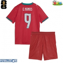 Portugal Goncalo Ramos #9 Hjemmedraktsett Barn VM 2026 Kortermet (+ Korte bukser)